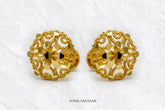 Sunburst Stud Earrings | Sona Sansaar